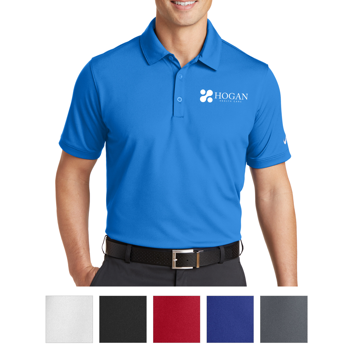 Picture of Nike Dri-fit Solid Icon Pique Modern Fit Polo