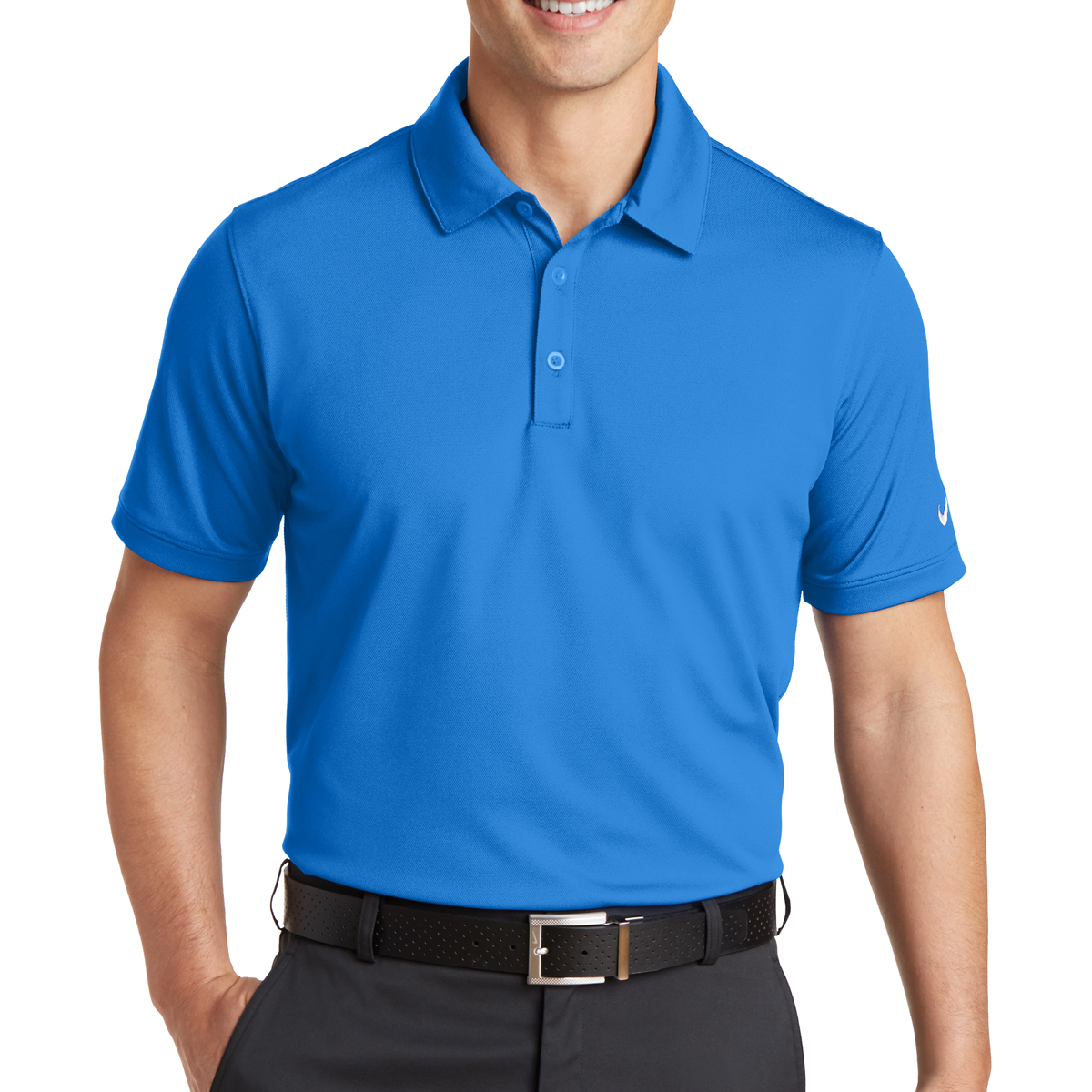 Picture of Nike Dri-fit Solid Icon Pique Modern Fit Polo