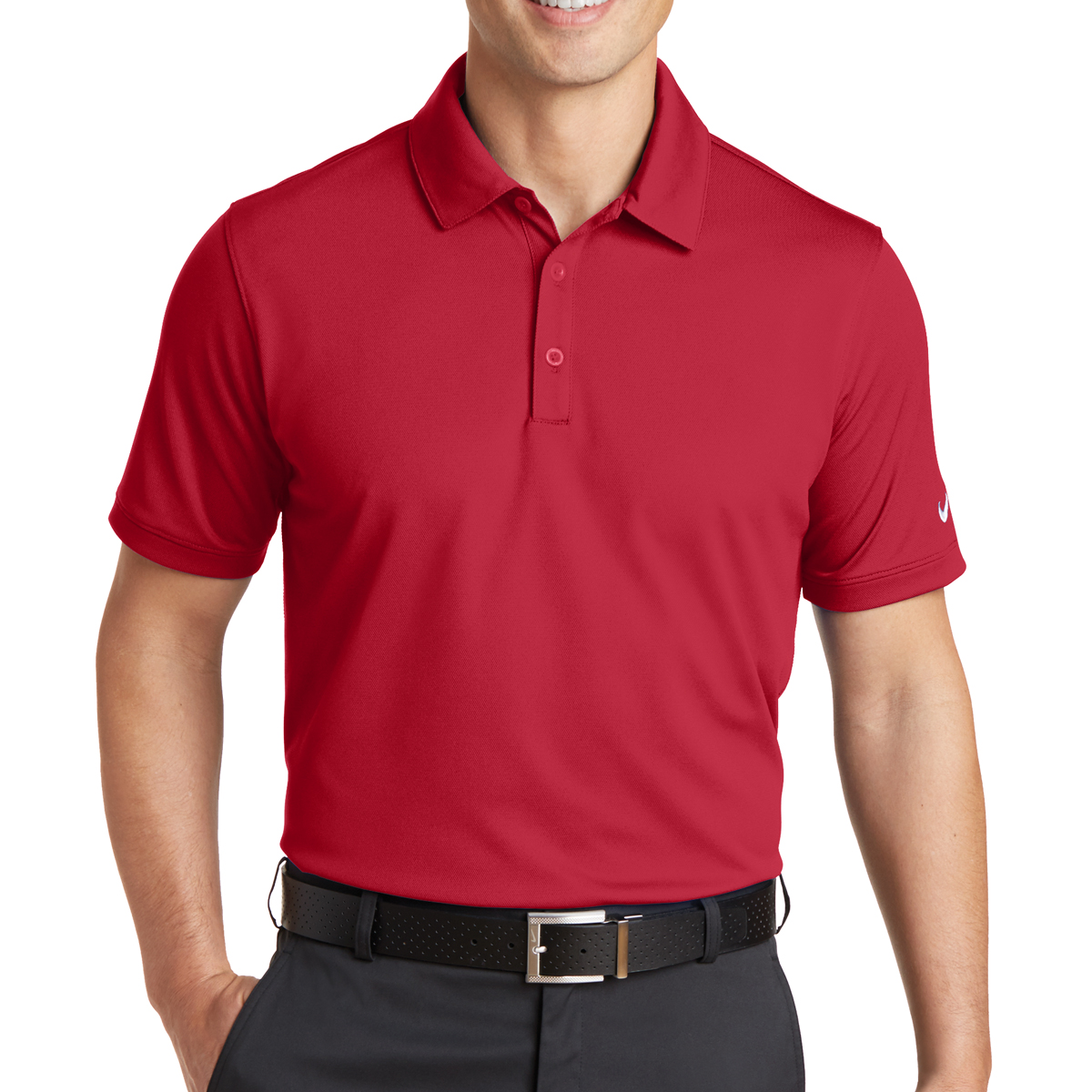 Picture of Nike Dri-fit Solid Icon Pique Modern Fit Polo