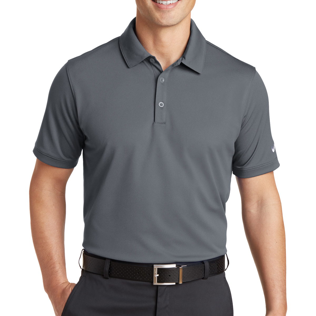 Picture of Nike Dri-fit Solid Icon Pique Modern Fit Polo