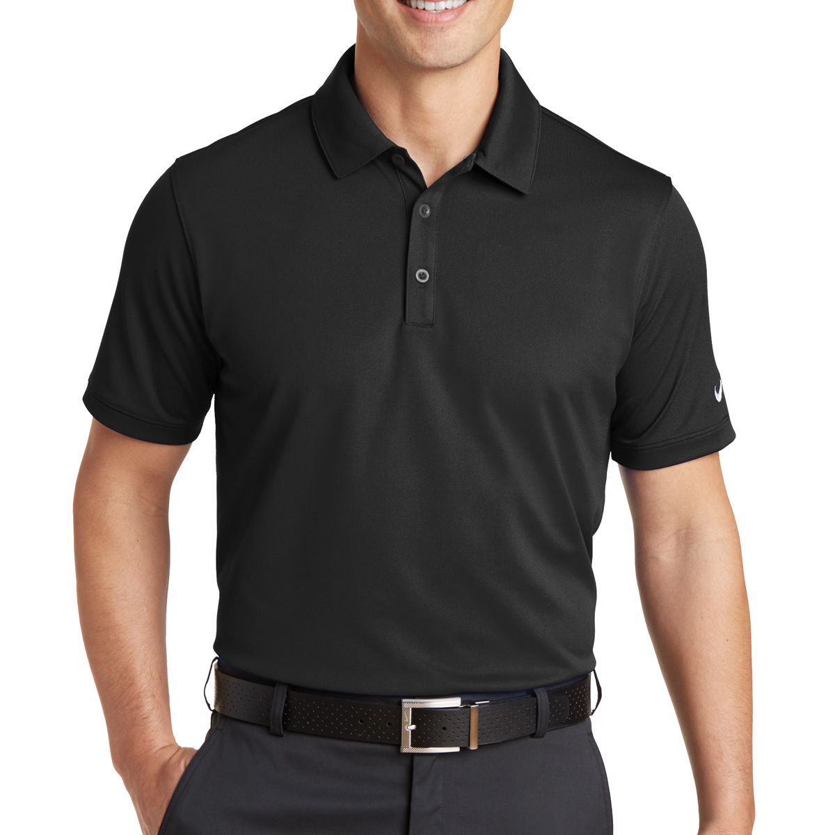 Picture of Nike Dri-fit Solid Icon Pique Modern Fit Polo