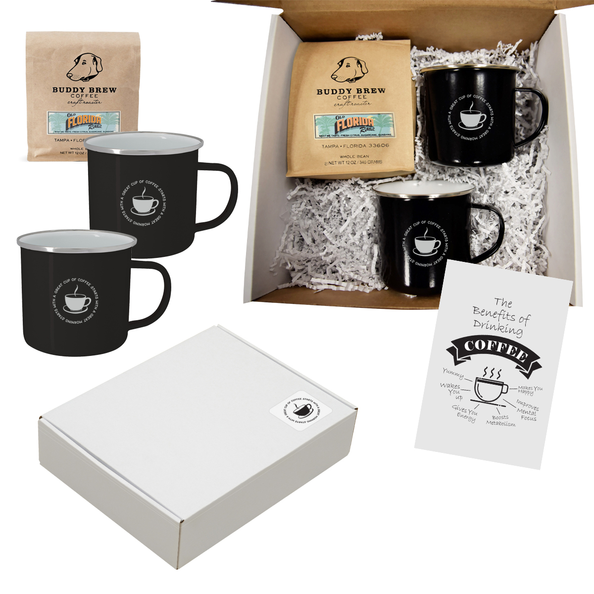 Picture of Buddy Brew Coffee Gift Set For Two