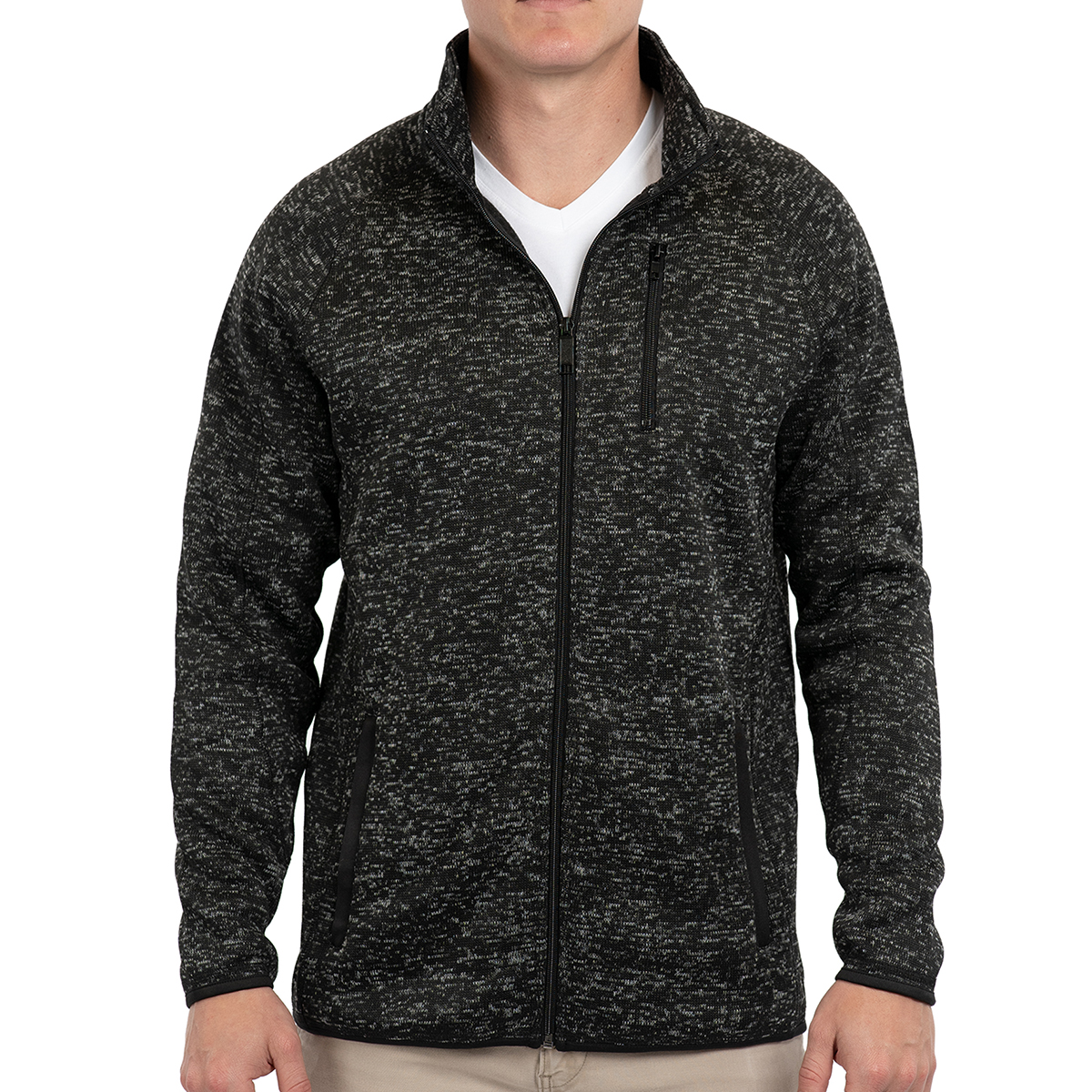 Picture of Burnside Men's Sweater Knit Jacket