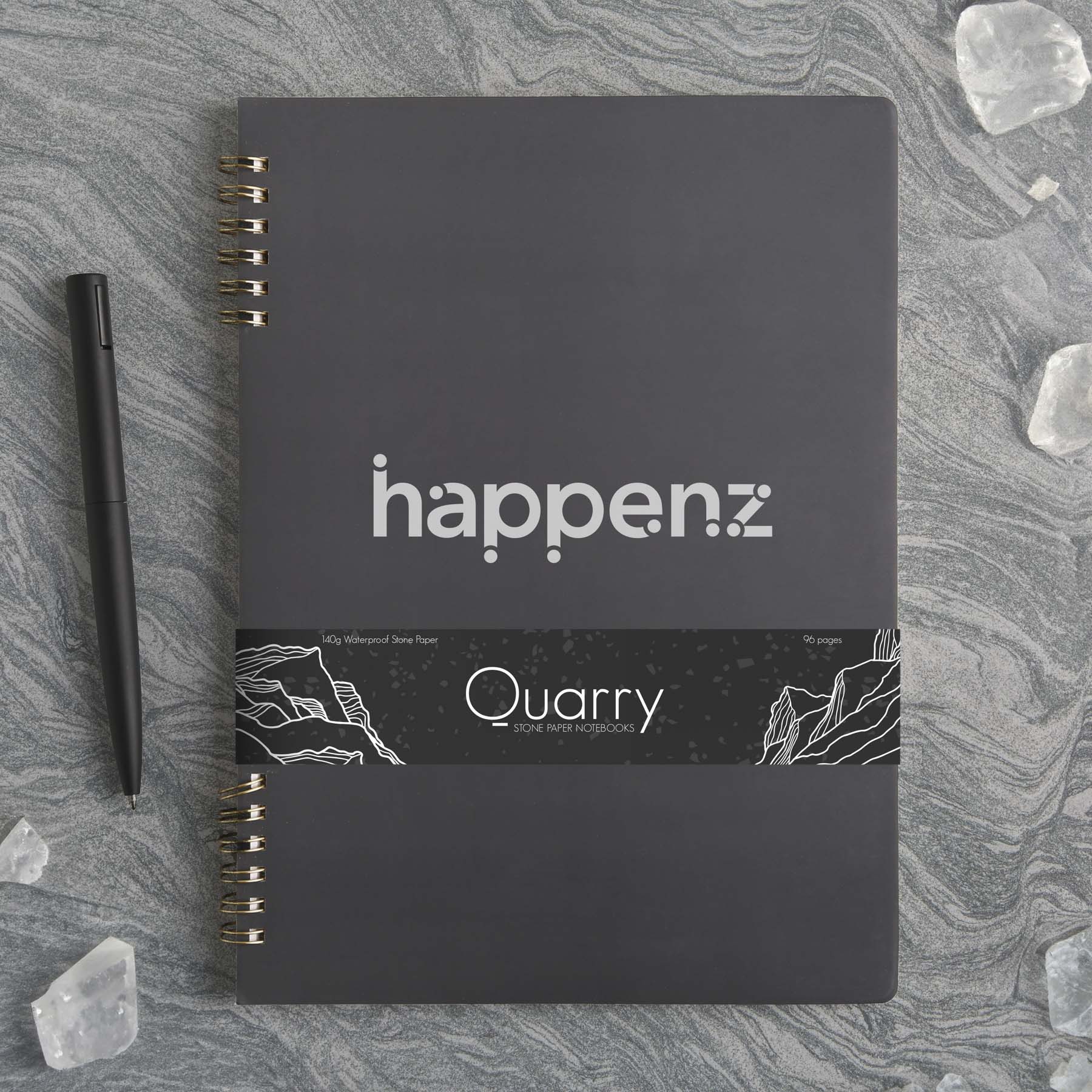 Picture of Quarry Stone Paper™ Ring Bound Notebook