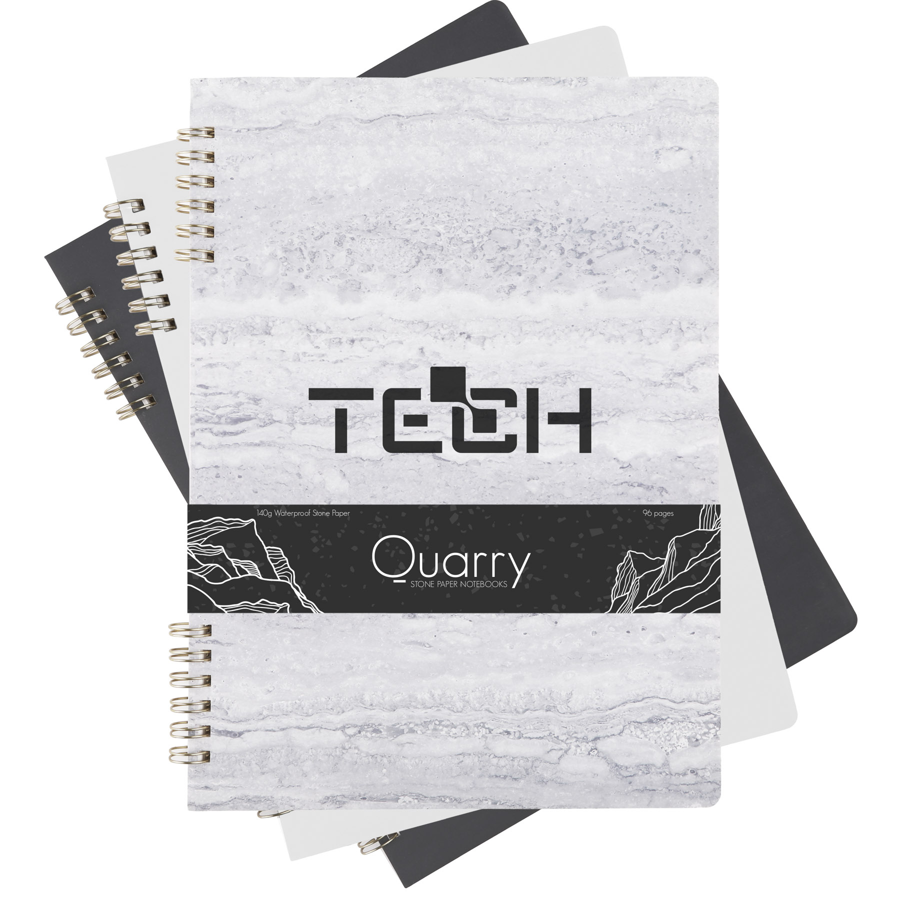 Picture of Quarry Stone Paper™ Ring Bound Notebook