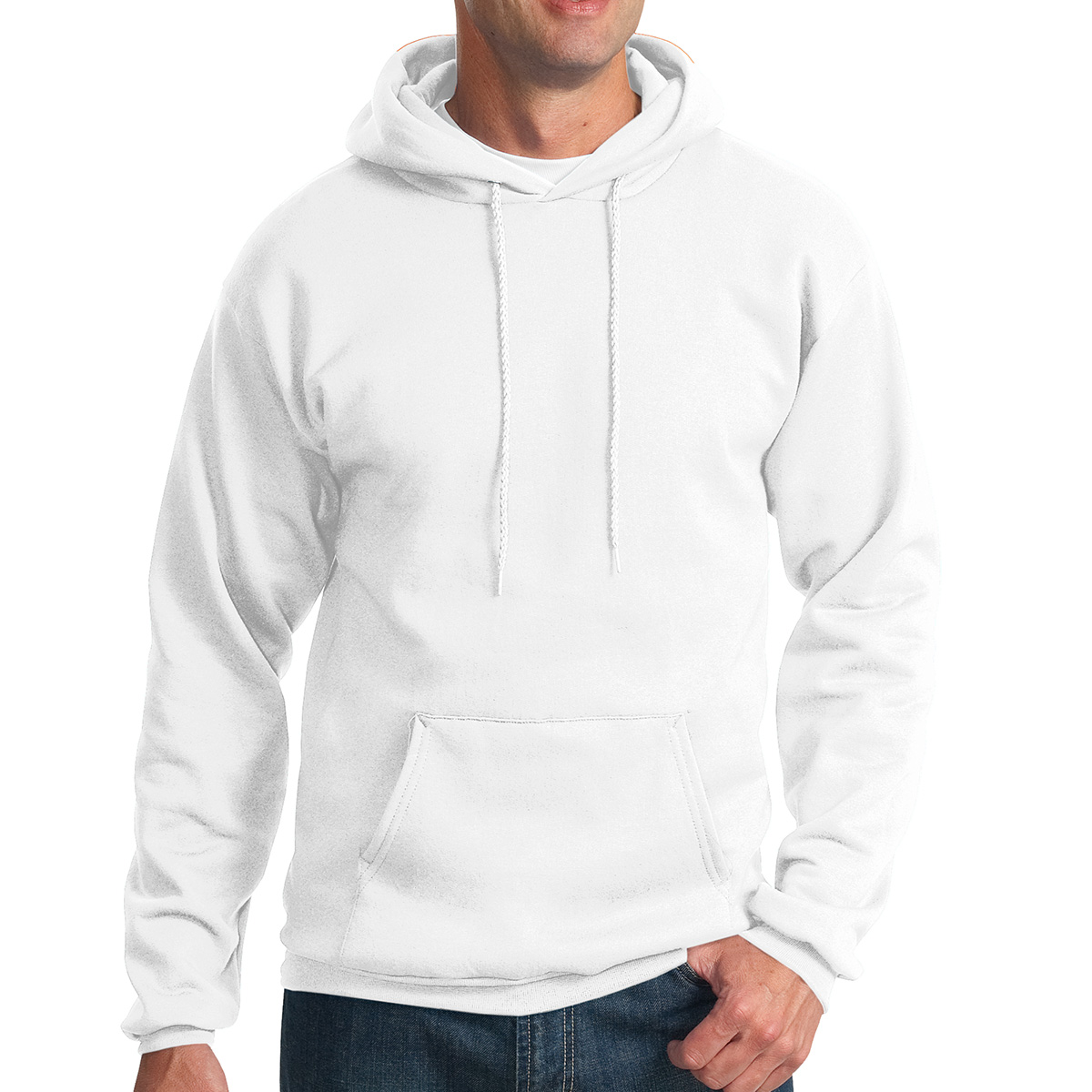Picture of Port & Company® Essential Fleece Pullover Hooded Sweatshirt