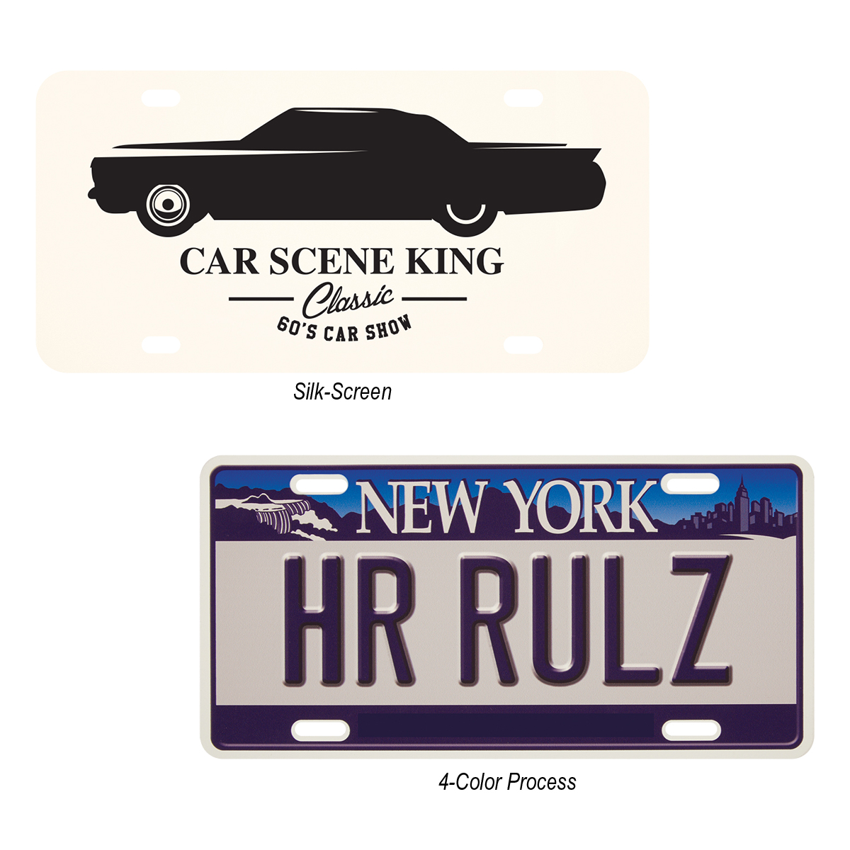 Picture of Custom License Plate 0.075