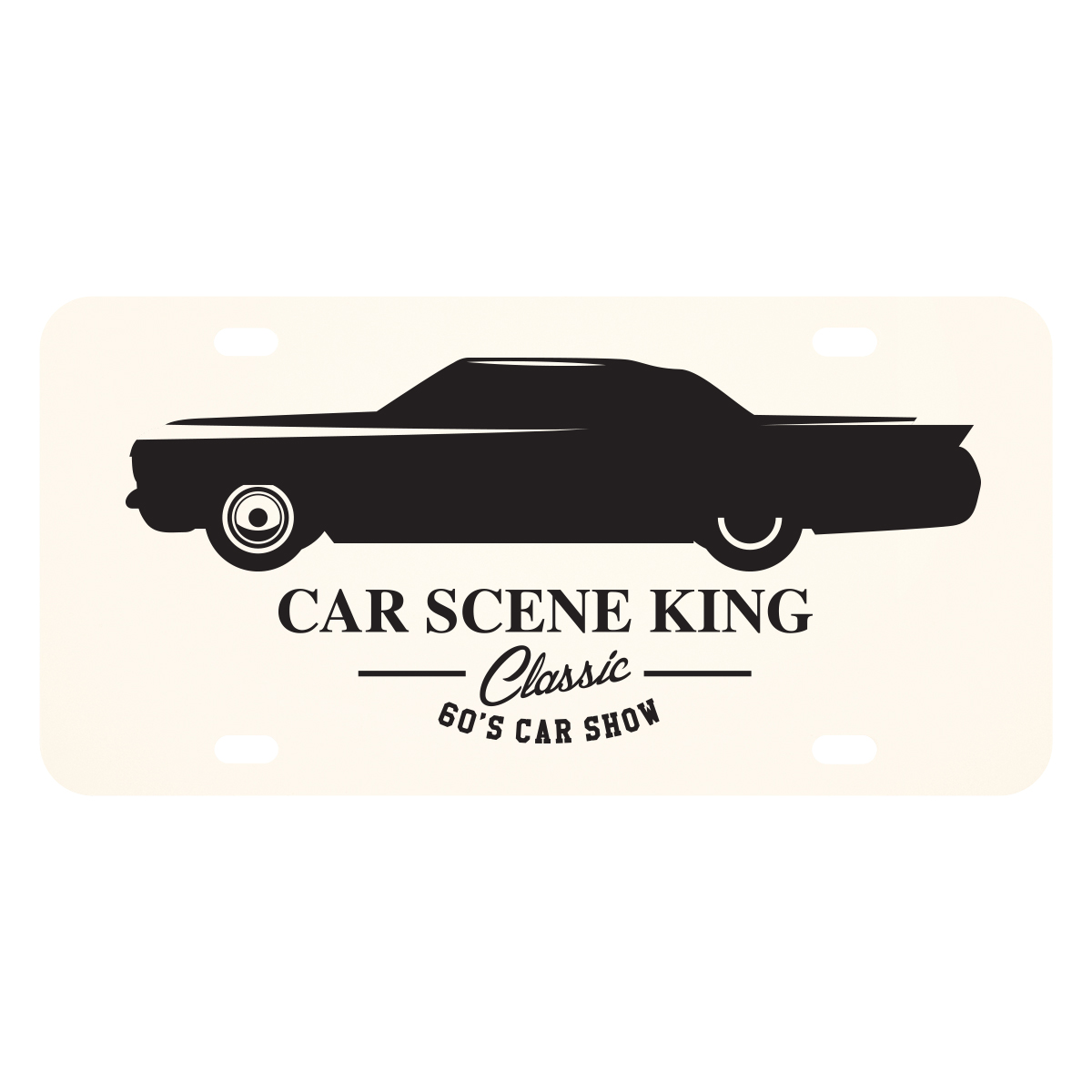 Picture of Custom License Plate 0.075