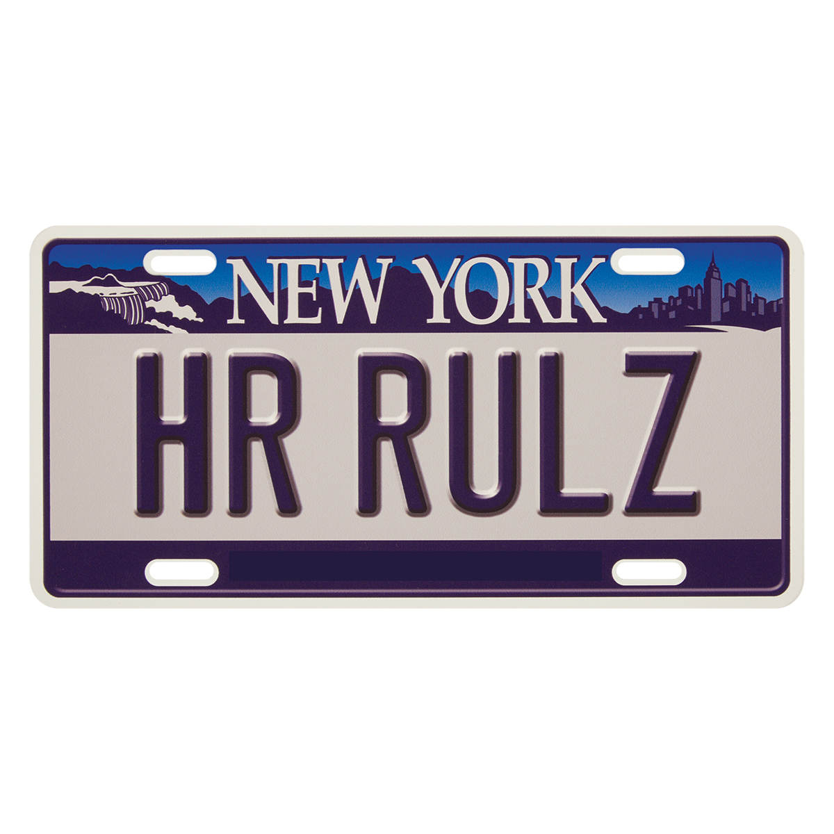 Picture of Custom License Plate 0.075