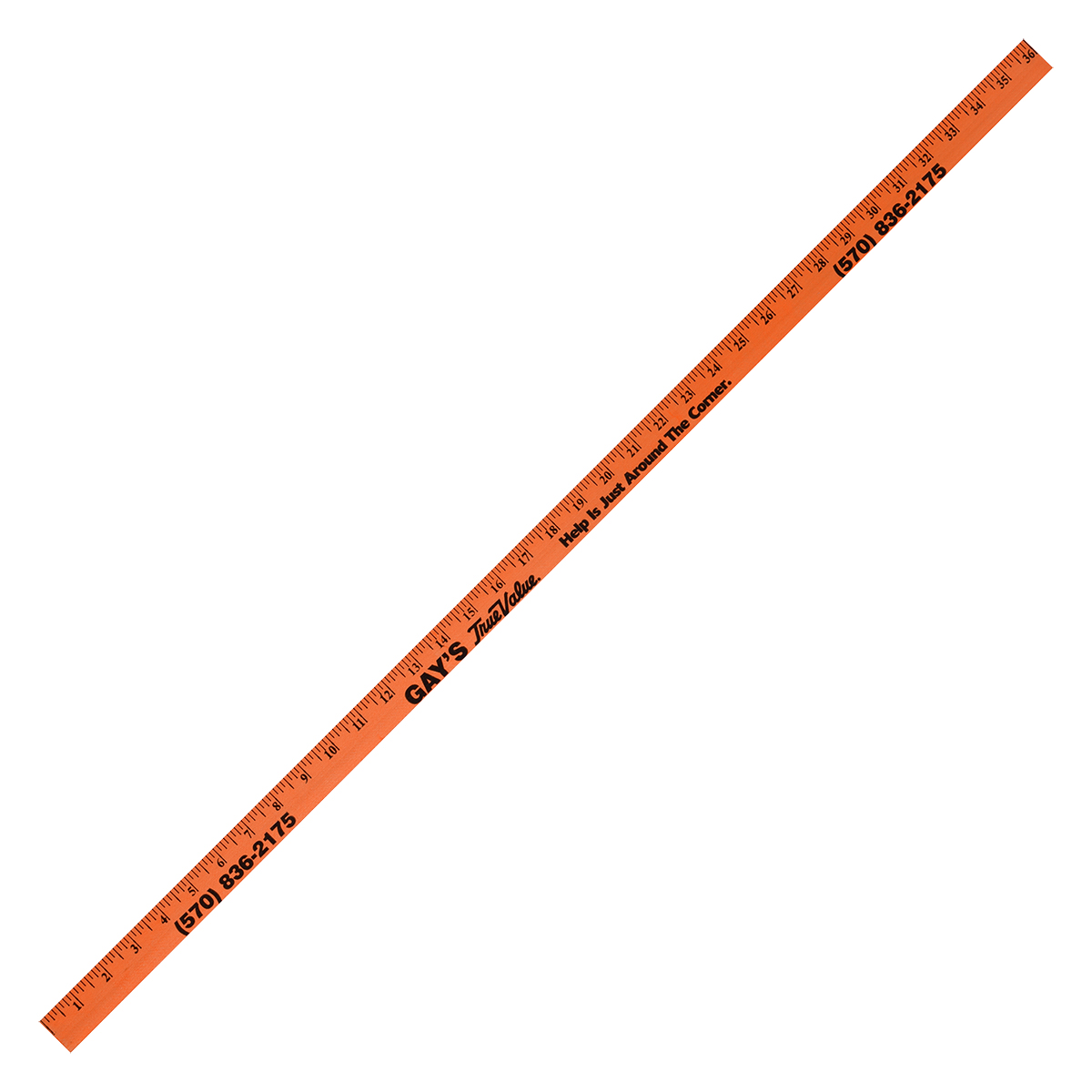 Picture of Fluorescent Colorful Enameled Yardstick