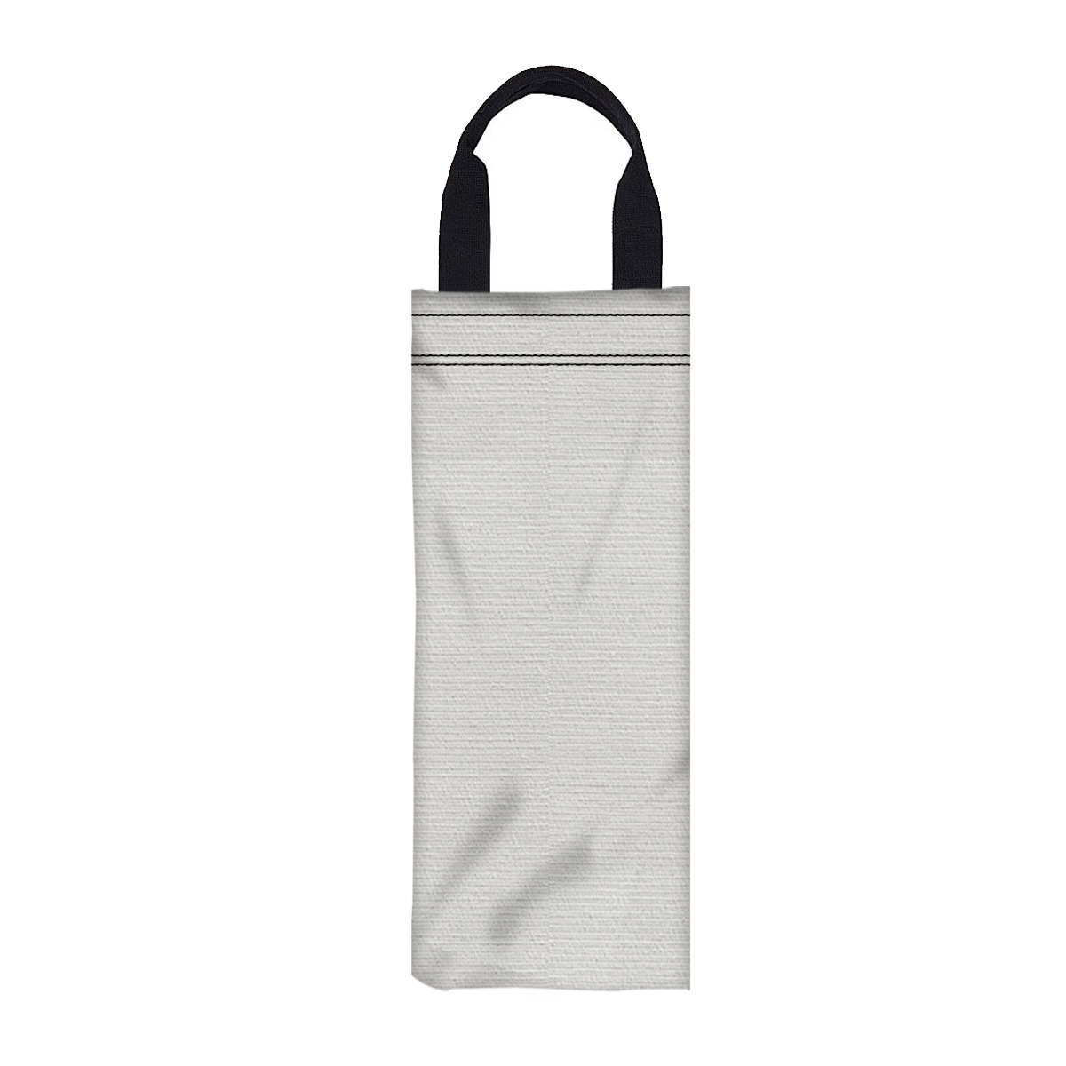 Picture of 6" W X 16" H Canvas Wine Bag