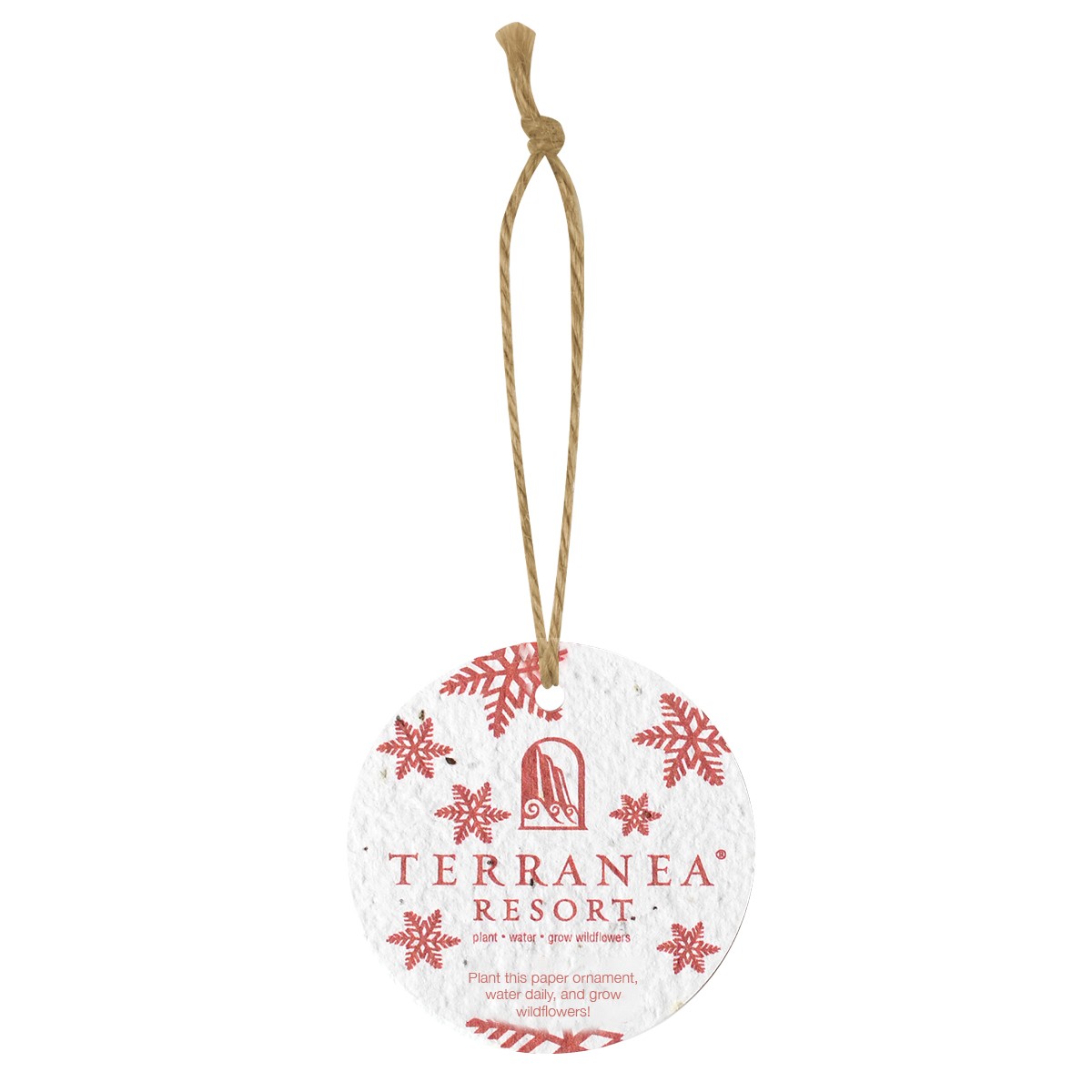 Picture of Bloomin® Circle Shaped Plantable Holiday Ornament