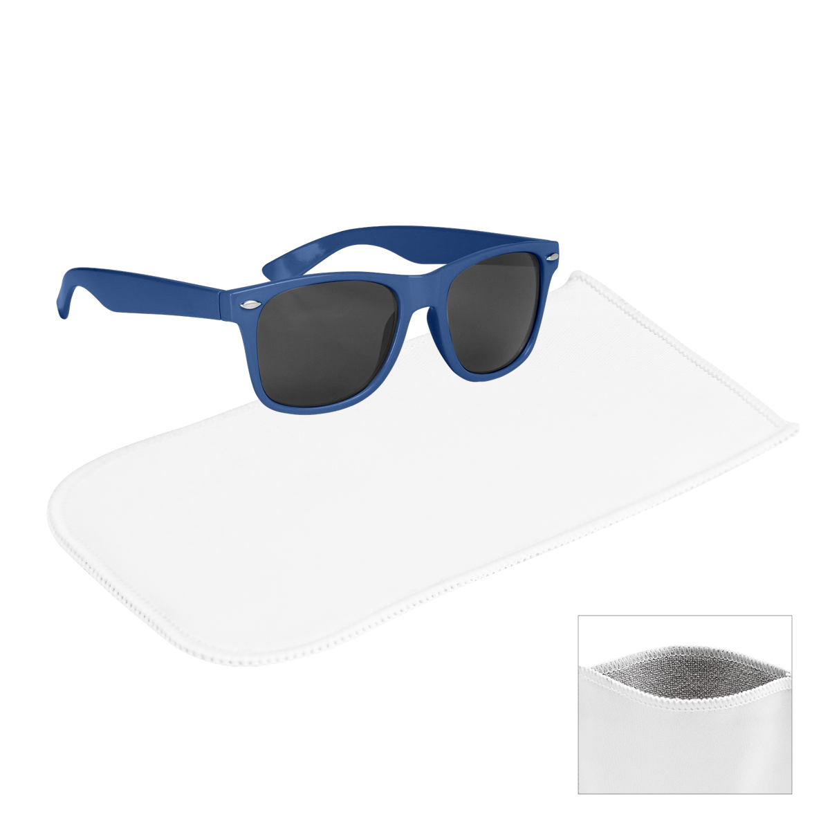 Picture of Malibu Sunglasses With Rpet Microfiber Sunglass Pouch