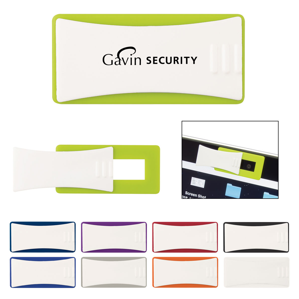 Picture of Slider Webcam Cover With Backer Card