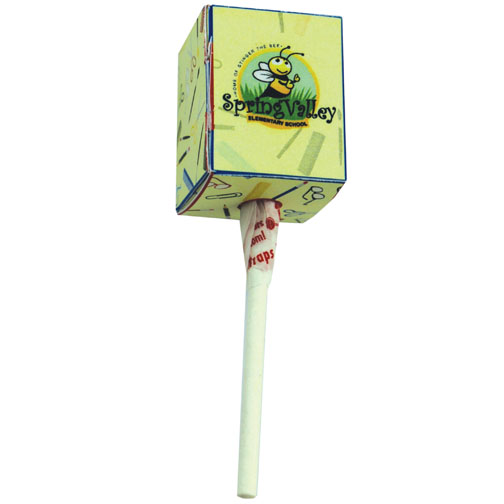 Picture of Dum Dum Pop W/ Flag Or Four Color Process Box