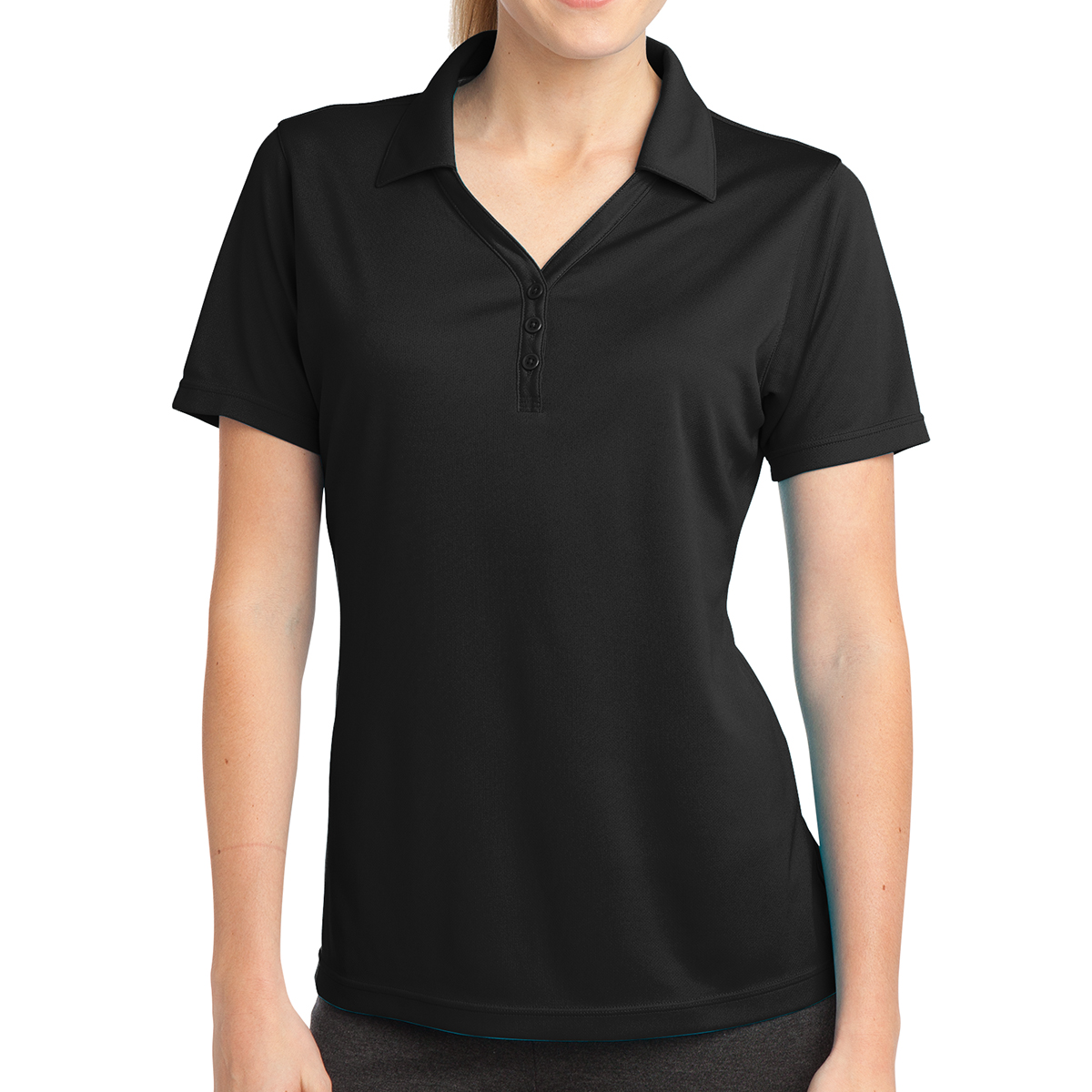 Picture of Sport-tek® Ladies' Posicharge® Micro-mesh Polo