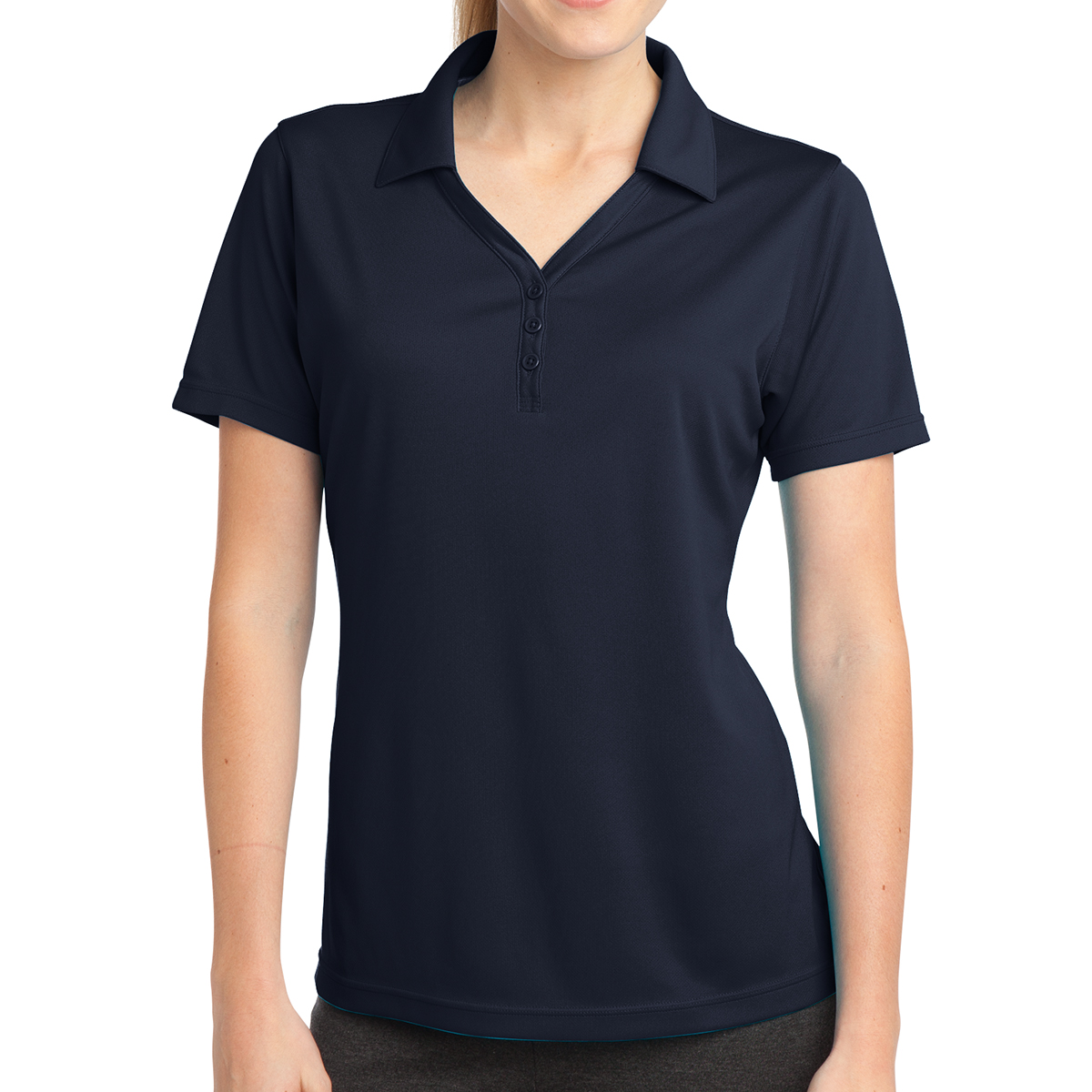 Picture of Sport-tek® Ladies' Posicharge® Micro-mesh Polo