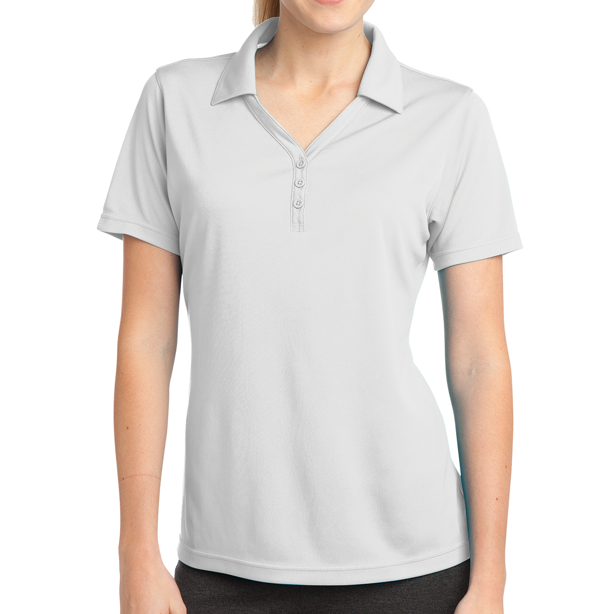 Picture of Sport-tek® Ladies' Posicharge® Micro-mesh Polo
