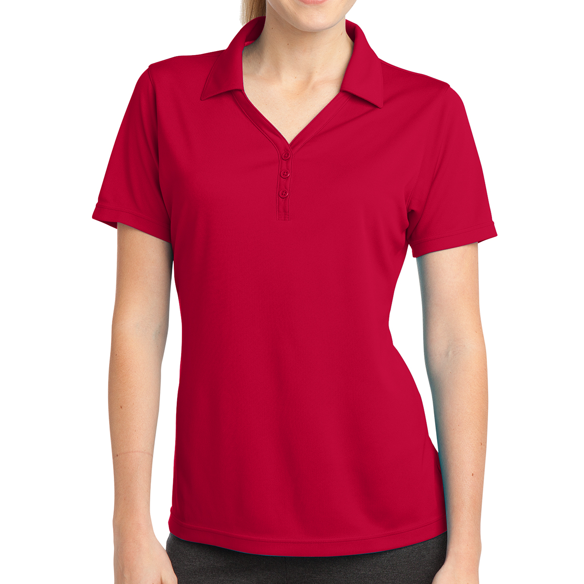 Picture of Sport-tek® Ladies' Posicharge® Micro-mesh Polo