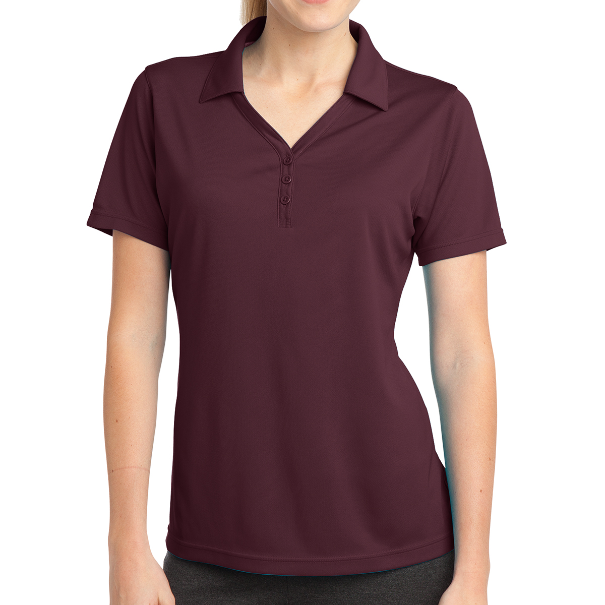 Picture of Sport-tek® Ladies' Posicharge® Micro-mesh Polo