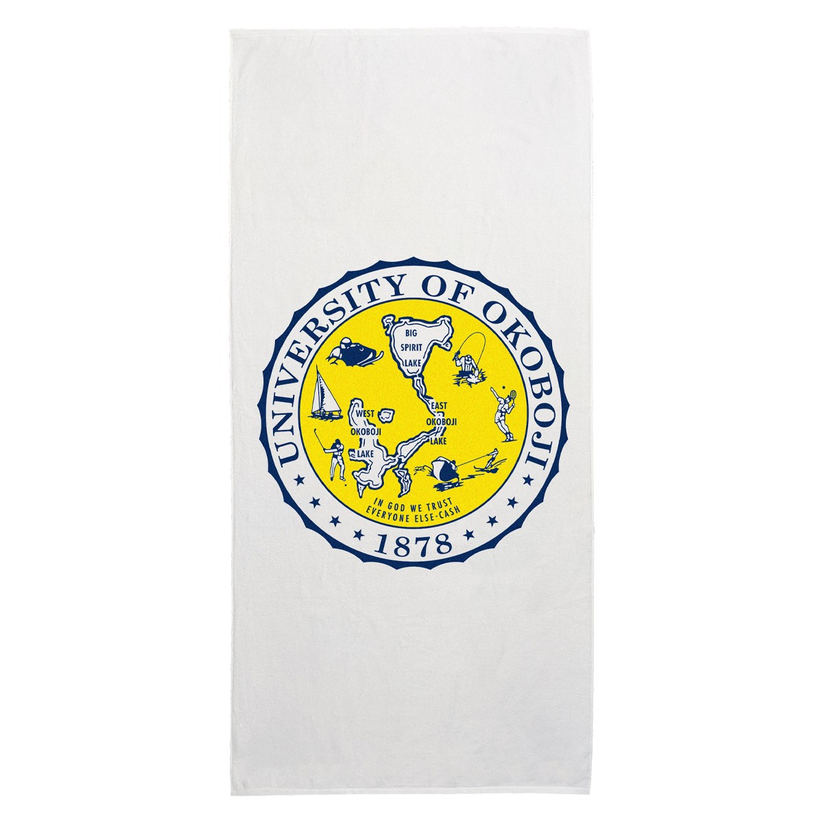 Picture of 35" X 70" Velour Beach Towel