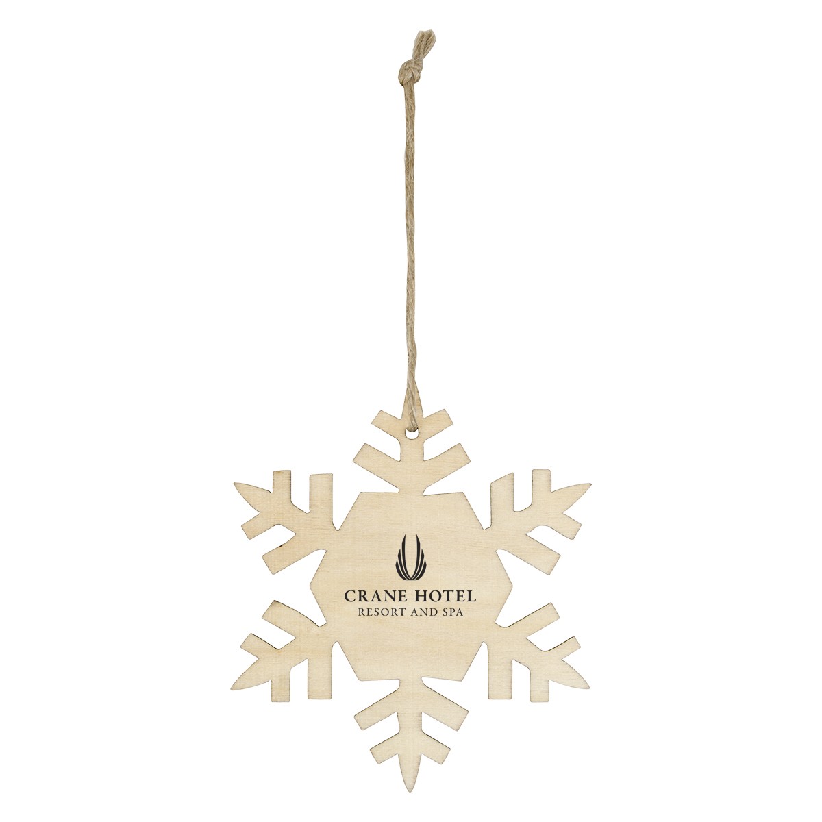 Picture of Wood Ornament - Snowflake