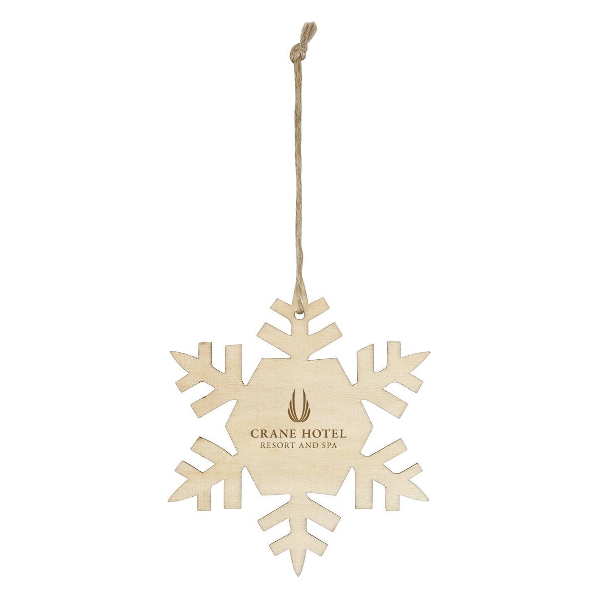 Picture of Wood Ornament - Snowflake