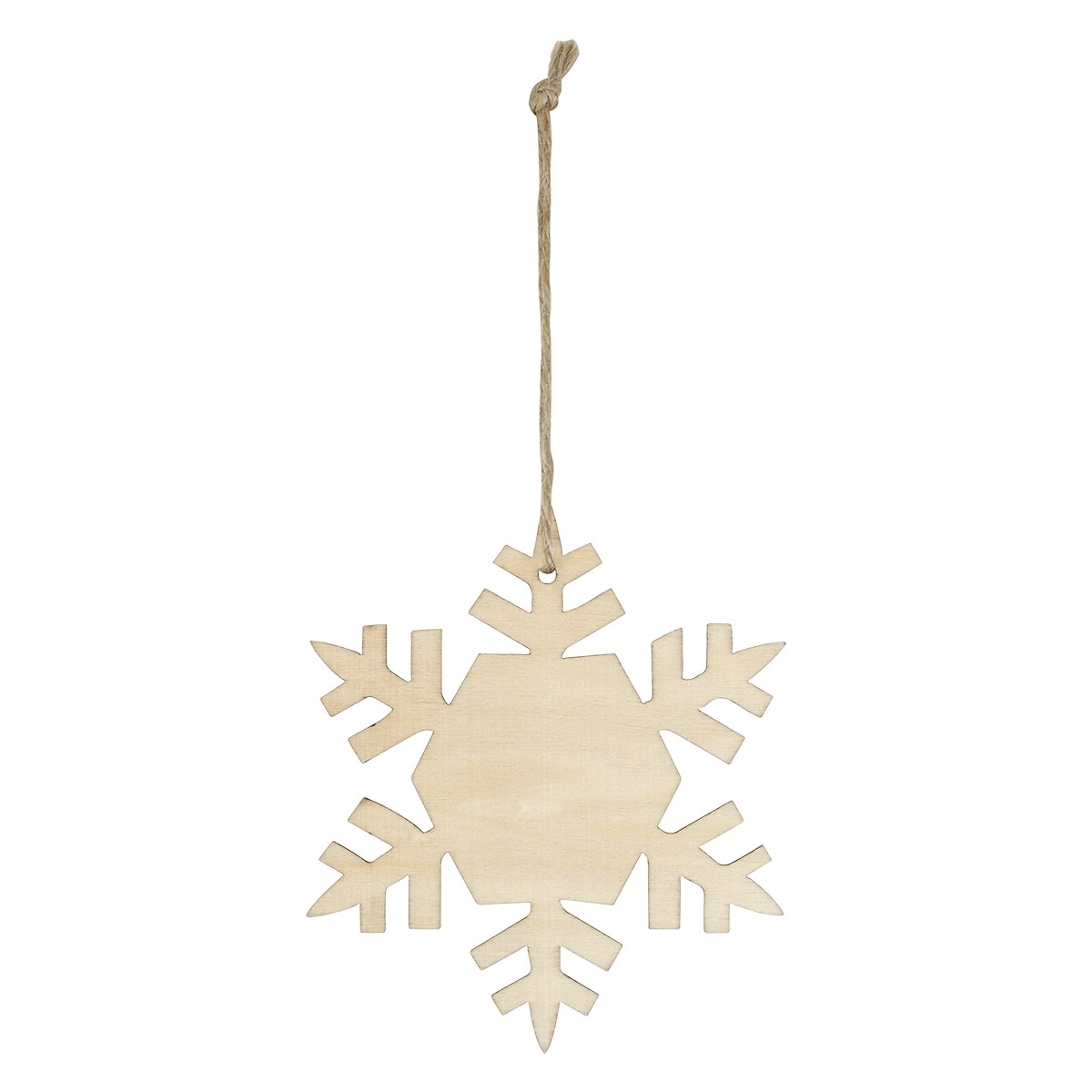 Picture of Wood Ornament - Snowflake