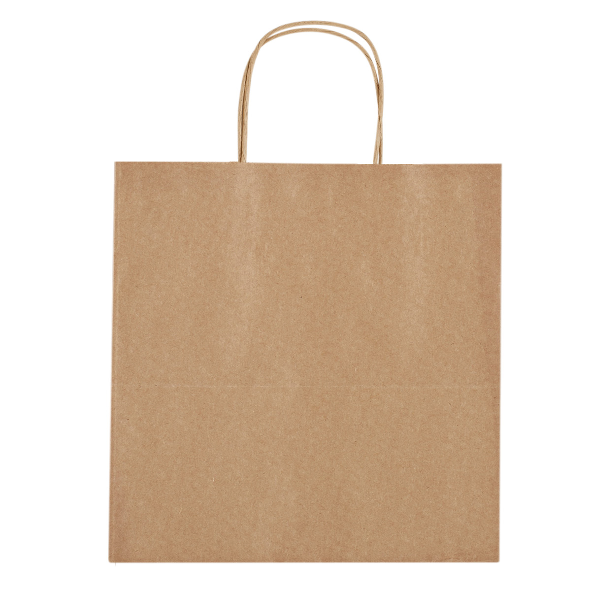 Picture of Kraft Paper Brown Wine Bag - 13" X 13"