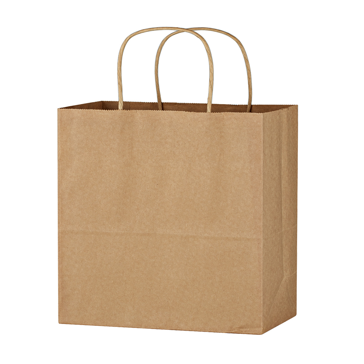Picture of Kraft Paper Brown Wine Bag - 13" X 13"