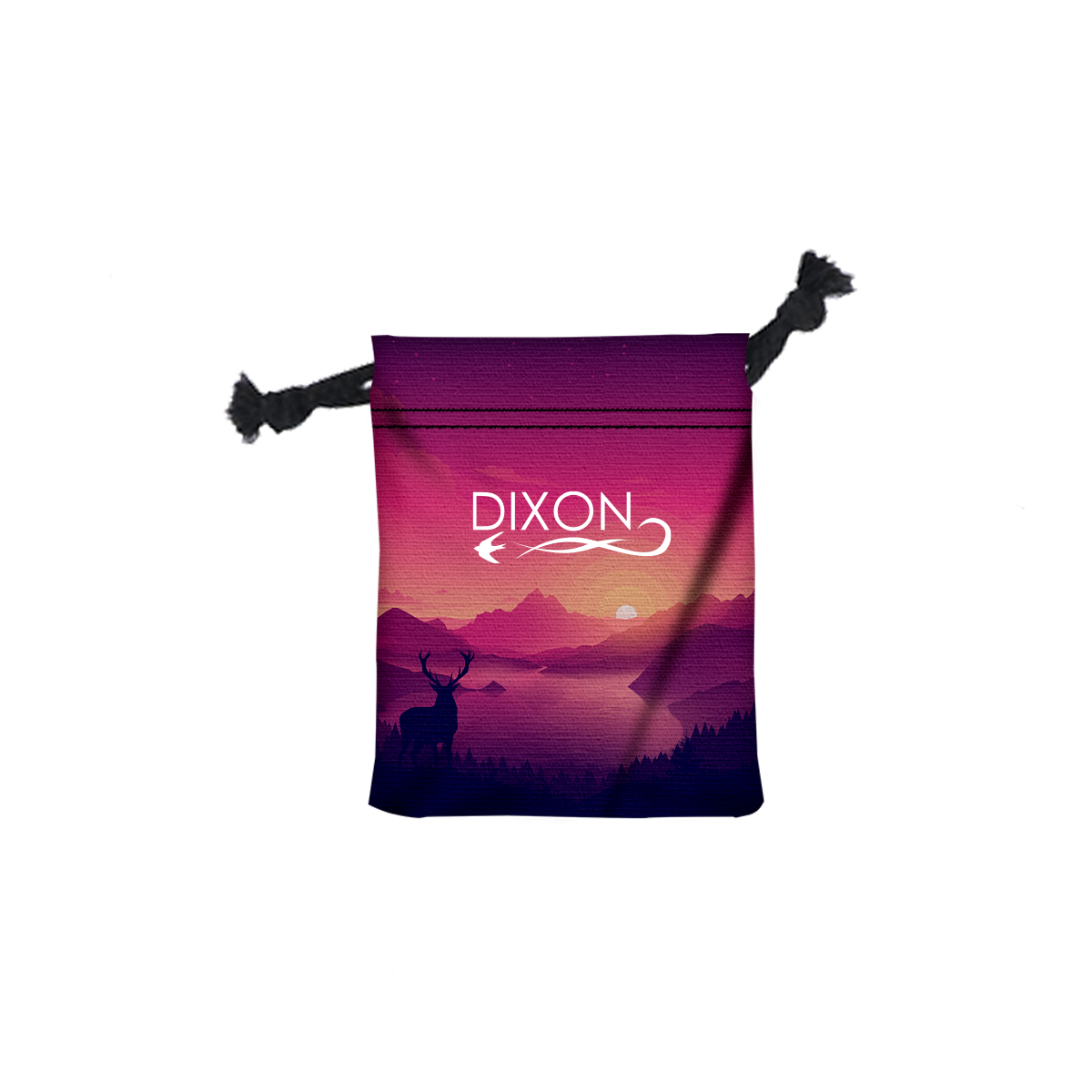 Picture of 5" W X 6" H Canvas Drawstring Bag