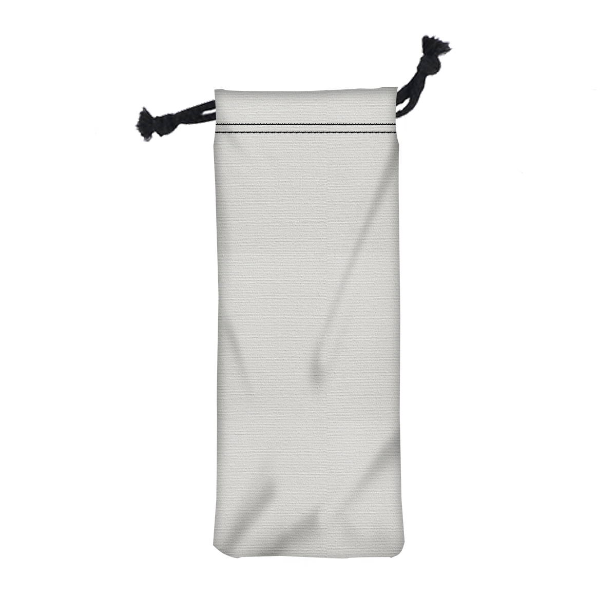 Picture of 6" W X 15.5" H Wine Drawstring Bag