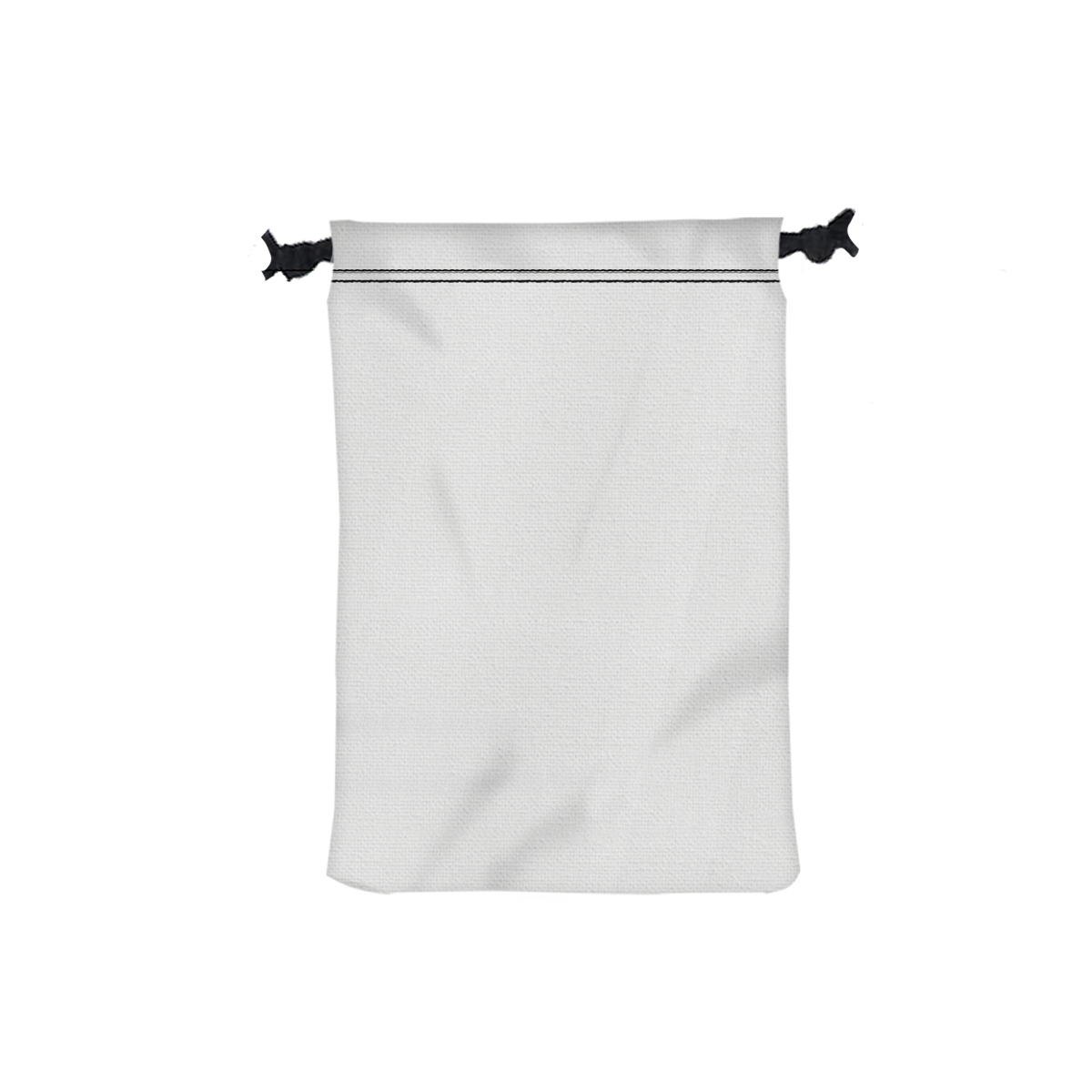 Picture of 11" W X 16" H Canvas Drawstring Bag