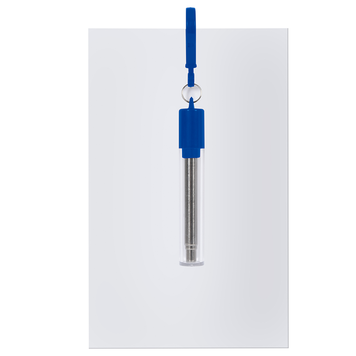 Picture of Greeting Card With Collapsible Stainless Steel Straw Kit