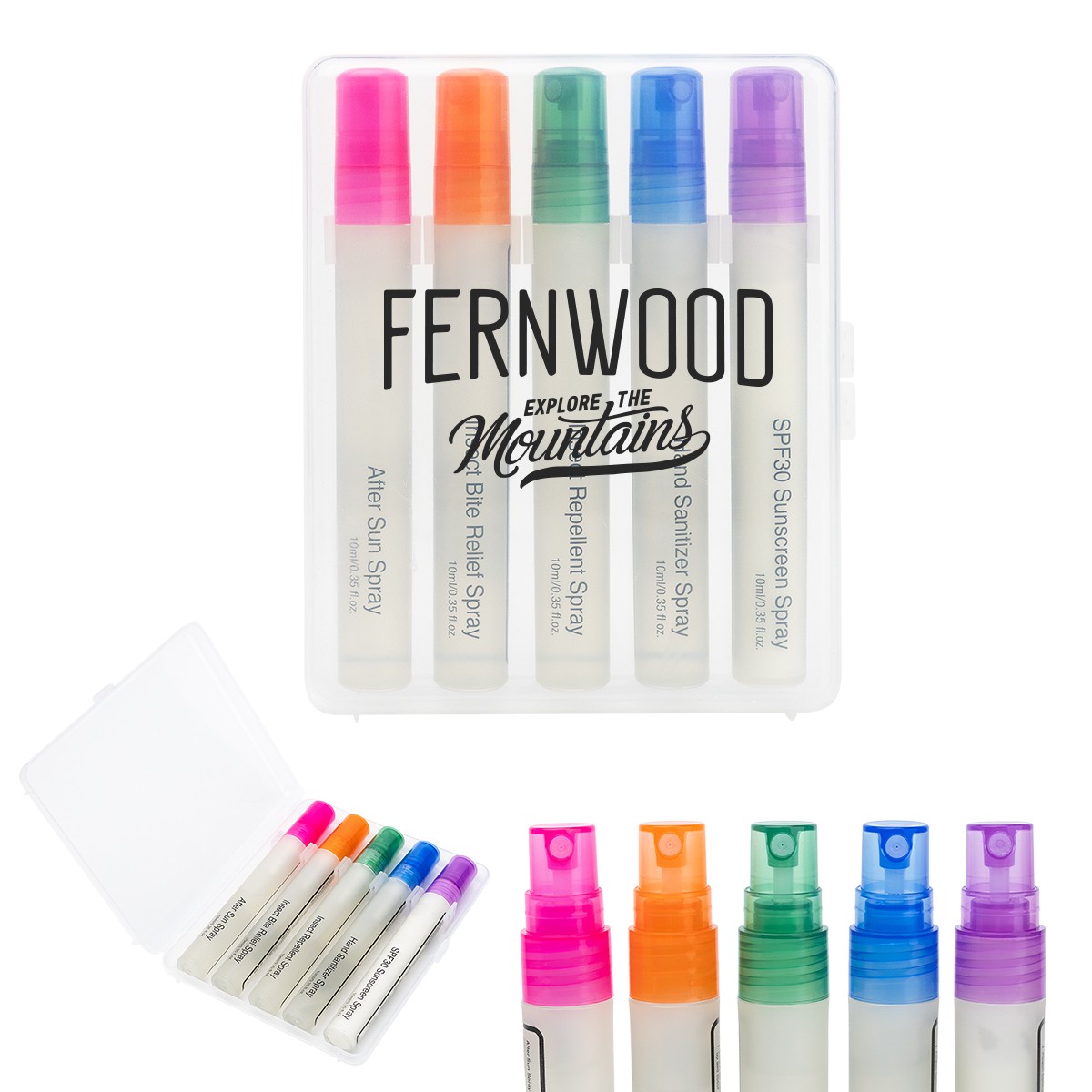 Picture of 5-piece Outdoor Essentials Spray Bottle Set