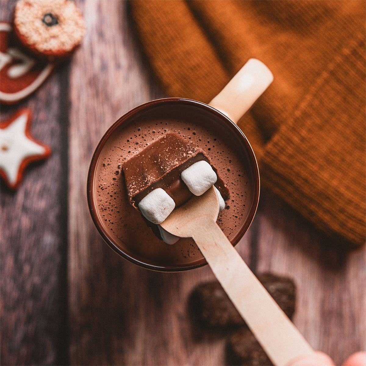 Picture of Milk Chocolate Beverage Spoon