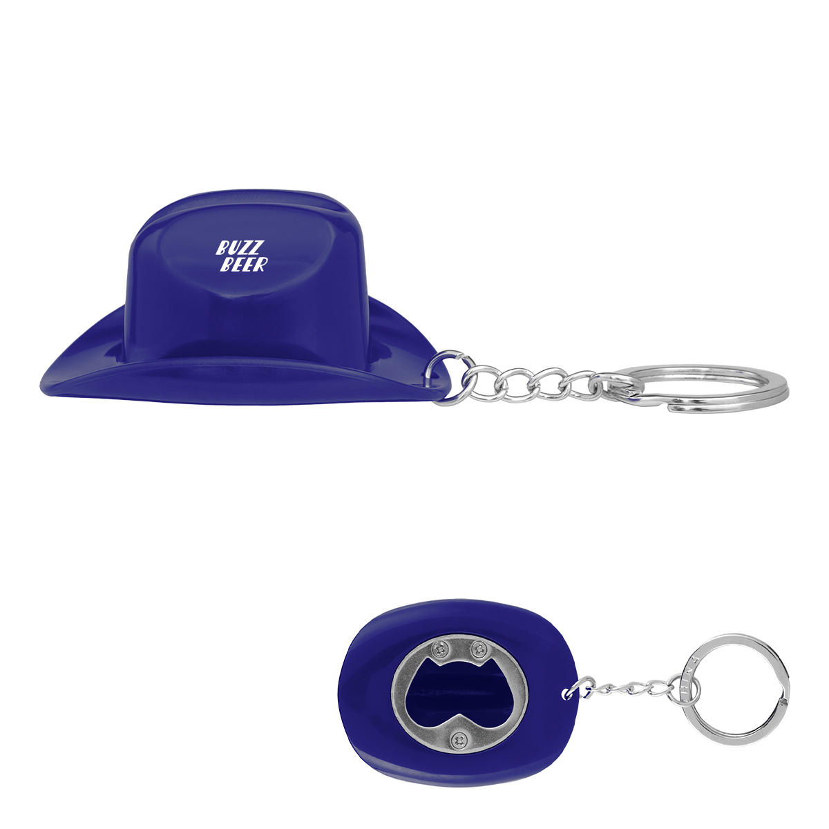 Picture of Cowboy Hat Bottle Opener Keychain