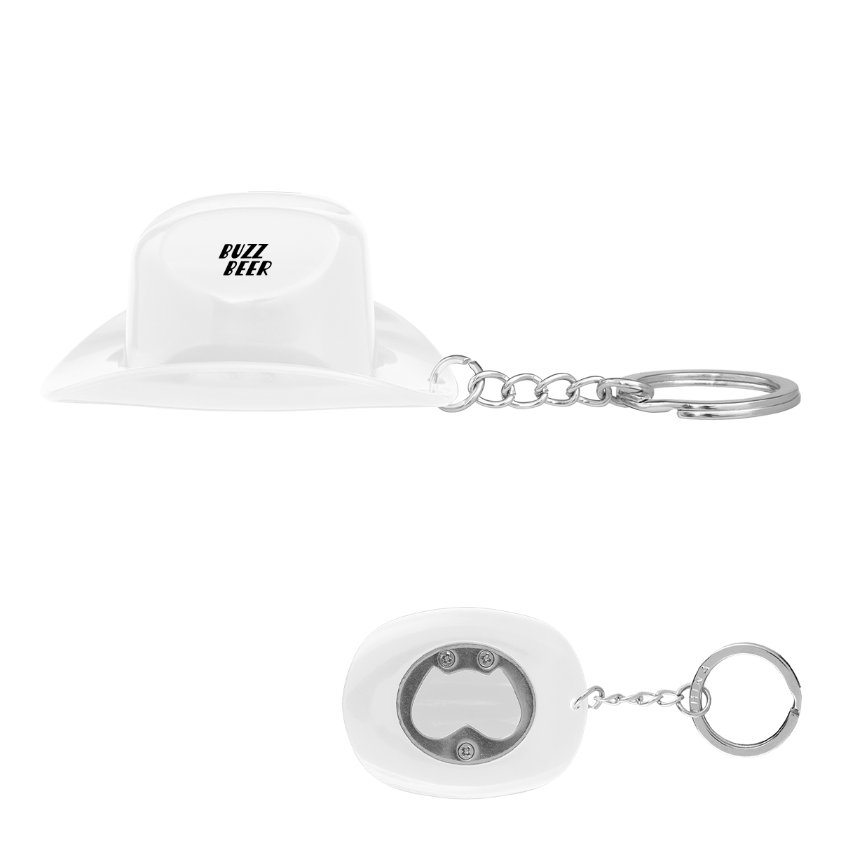 Picture of Cowboy Hat Bottle Opener Keychain