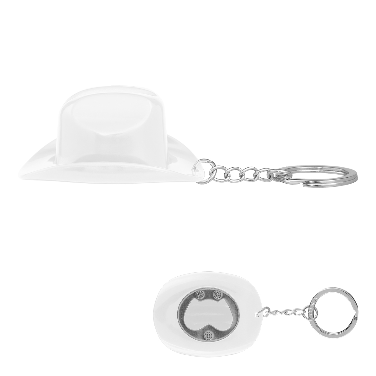 Picture of Cowboy Hat Bottle Opener Keychain