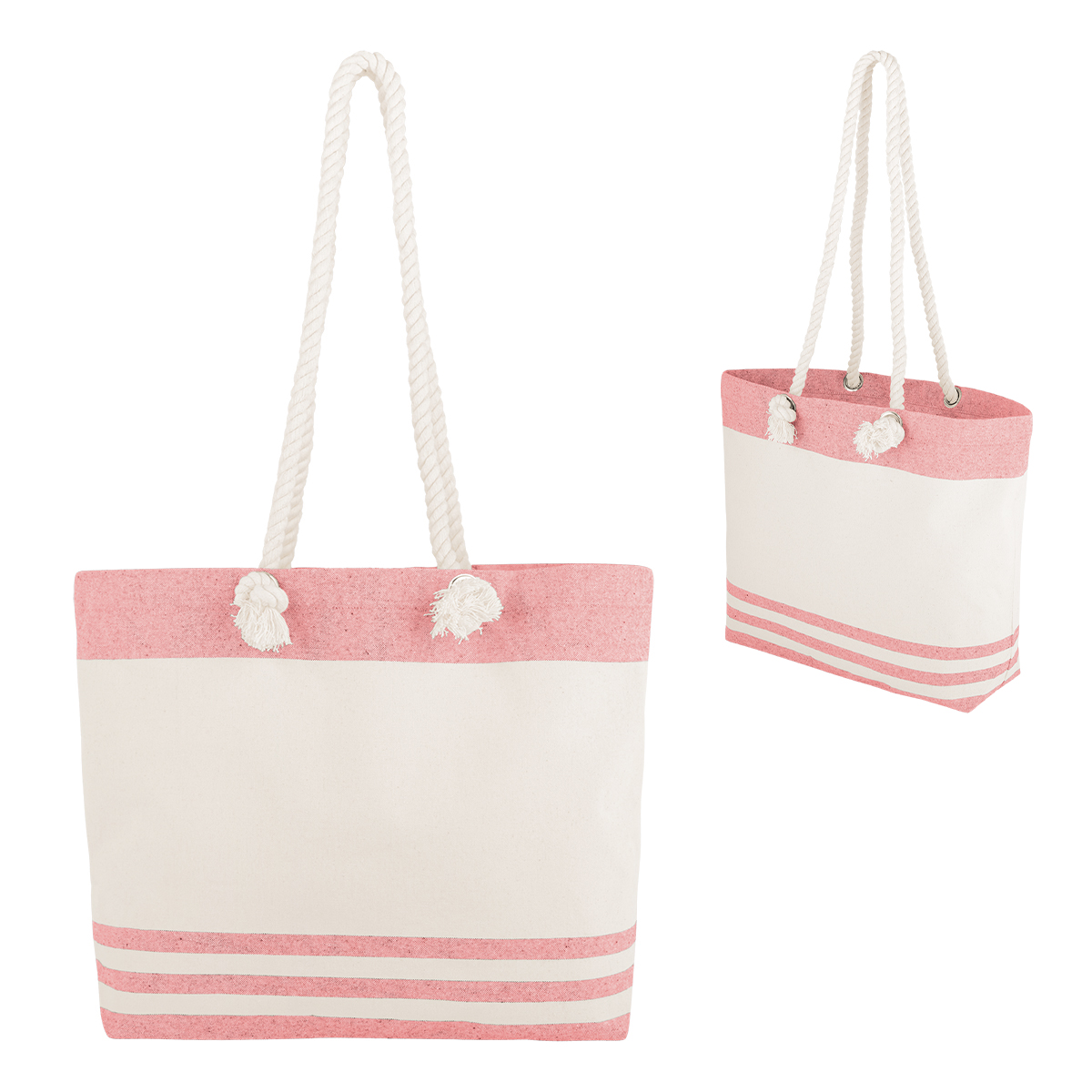 Picture of Marlo 10 Oz. Recycled Cotton Tote Bag With Twist Rope Handles