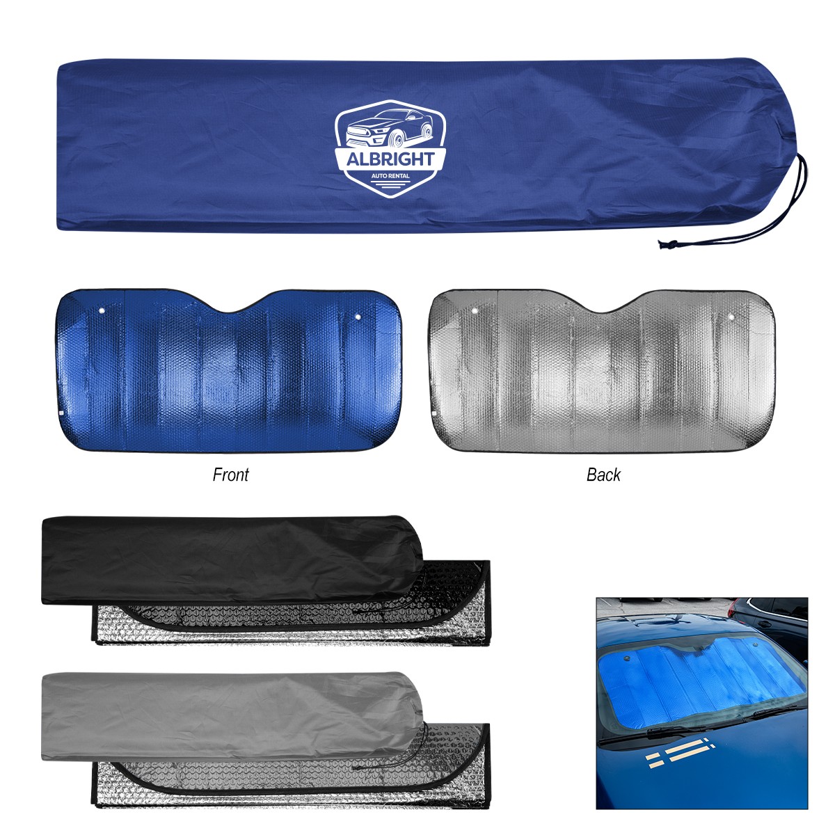 Picture of Accordion Auto Sun Shade