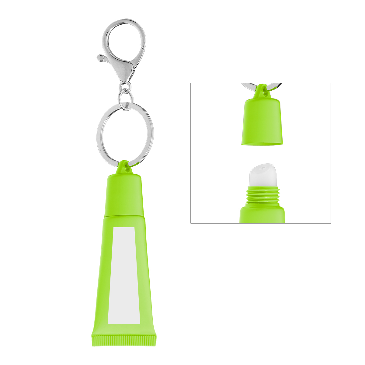 Picture of Squeeze Tube Lip Moisturizer With Key Ring