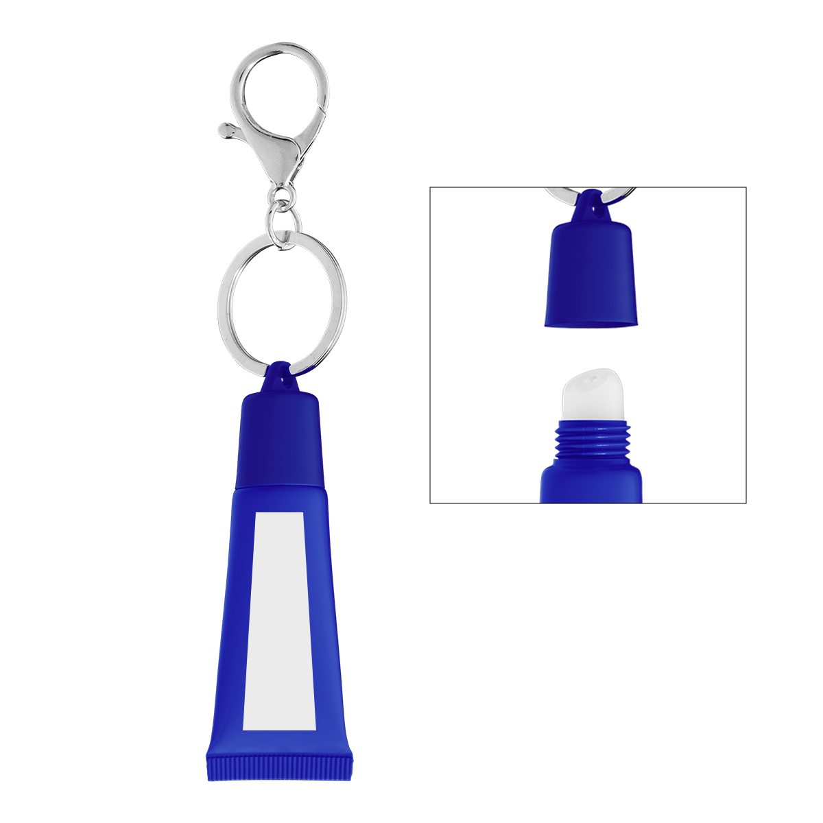 Picture of Squeeze Tube Lip Moisturizer With Key Ring
