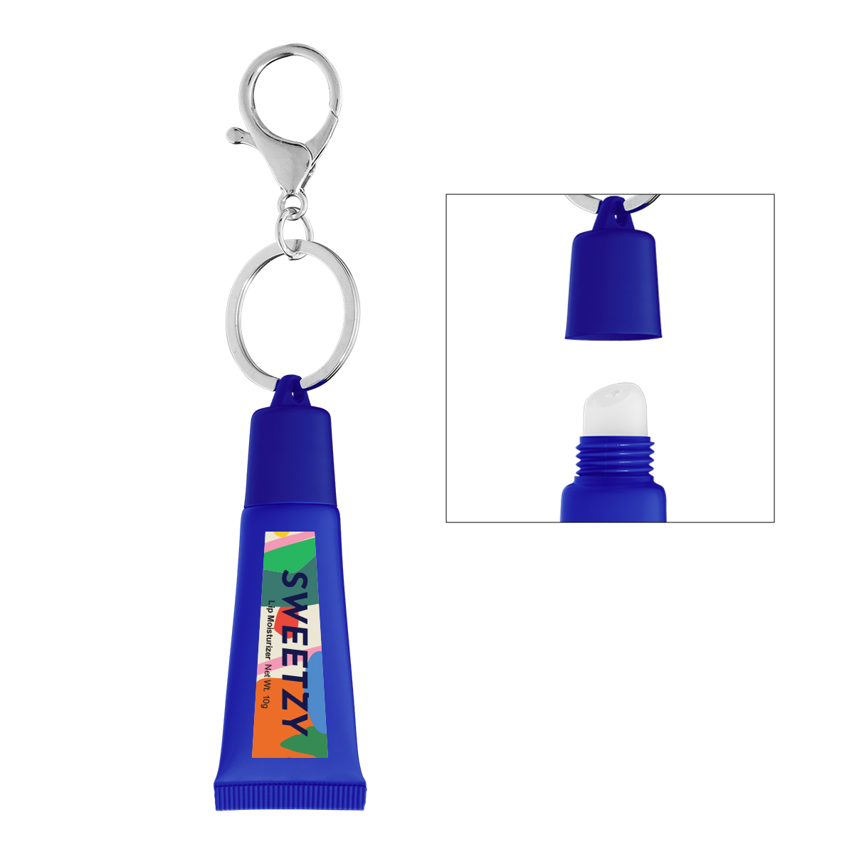 Picture of Squeeze Tube Lip Moisturizer With Key Ring