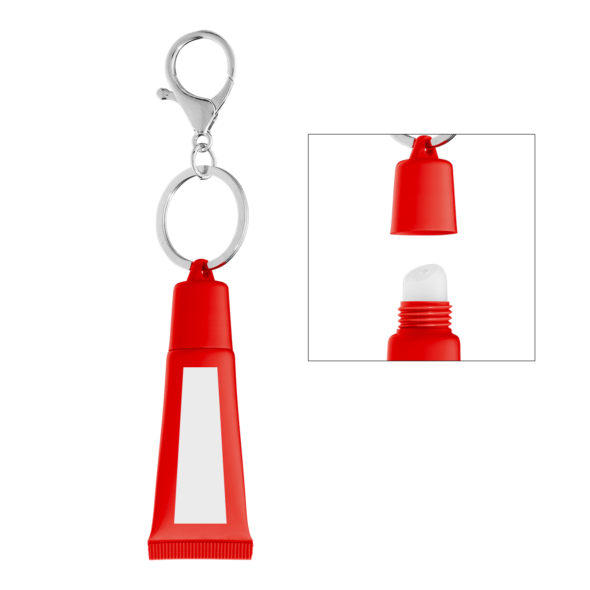 Picture of Squeeze Tube Lip Moisturizer With Key Ring