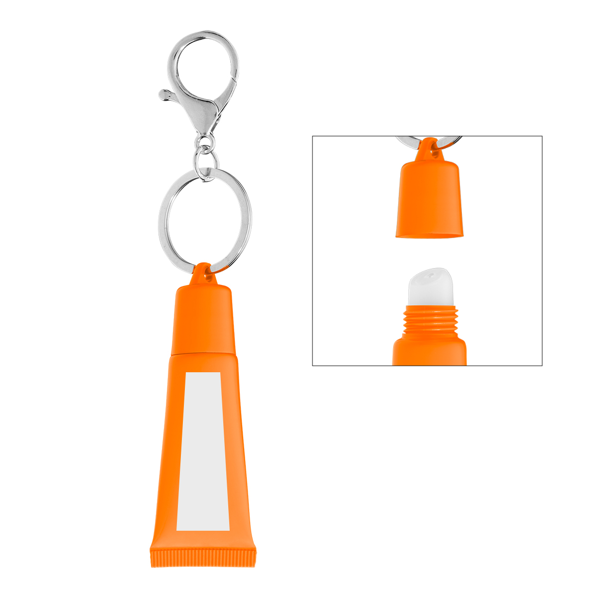 Picture of Squeeze Tube Lip Moisturizer With Key Ring