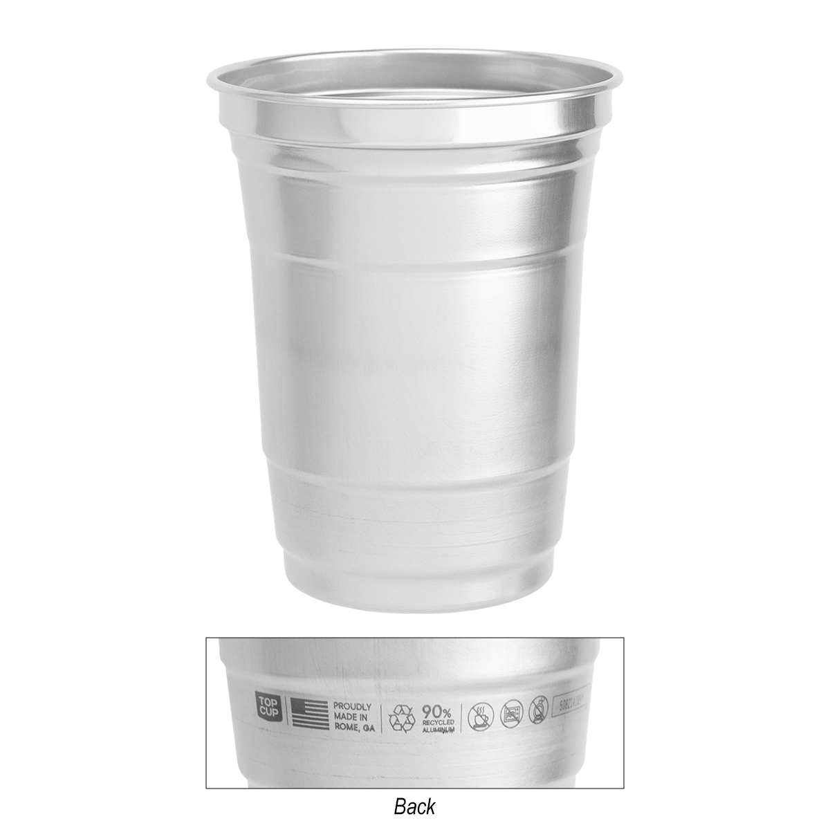 Picture of 16 Oz. Top Cup Full Color Aluminum Cup