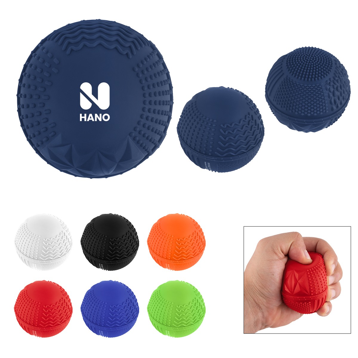 Picture of Textured Fidget Bouncy Ball