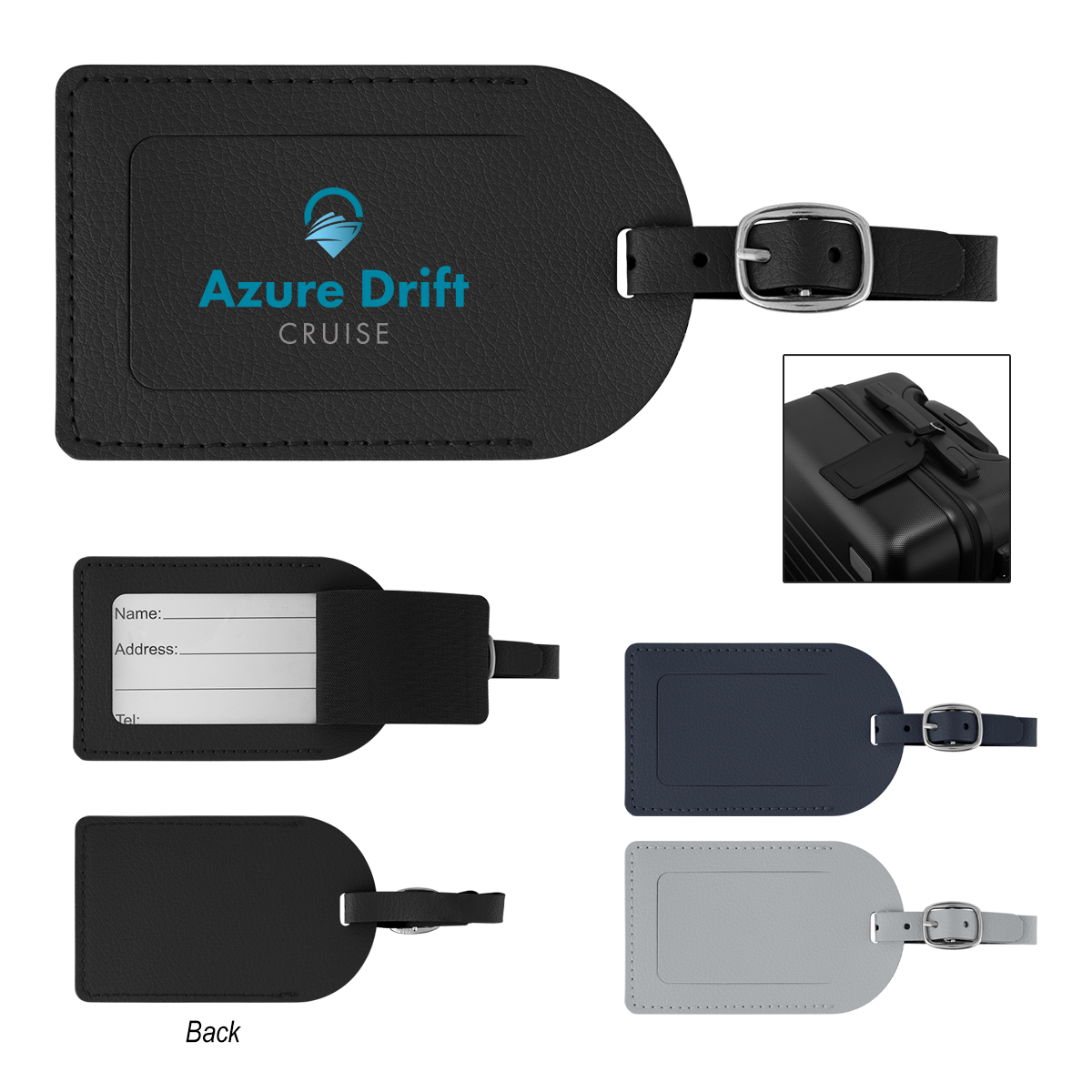 Picture of Leatherette Luggage Tag