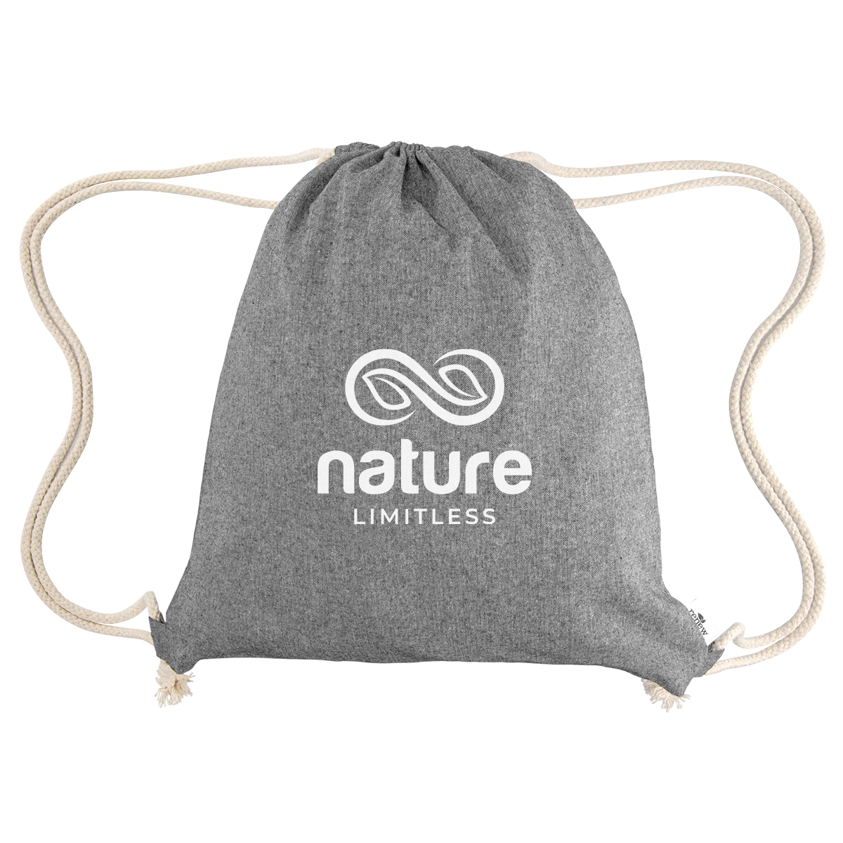 Picture of Arden Recycled Cotton Drawstring Bag